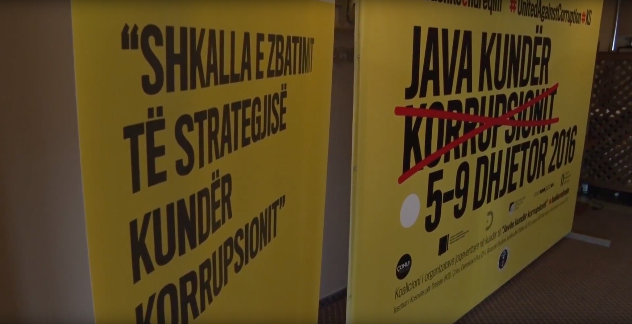 Dokumentar: “Java Kundër Korrupsionit 2016” – Versioni i shkurtër