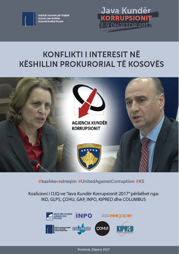 Konflikti i interesit në Këshillin Prokurorial të Kosovës