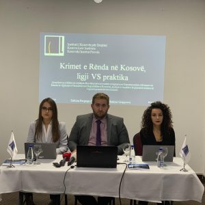 IKD: Rritja e numrit të Gjyqtarëve në Departamentet e Krimeve të Rënda pa rezultat në ngritjen e efikasitetit – gjykatës më shumë, lëndë më pak të pranuara, lëndë më pak të zgjidhura