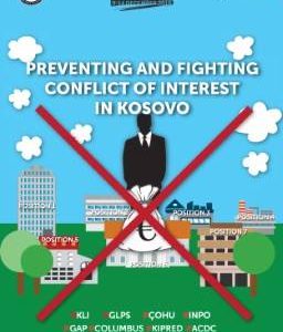 Preventing and fighting conflict of interest in Kosovo