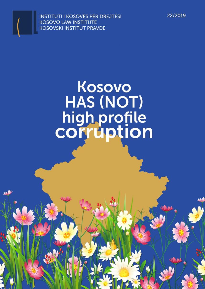 Kosovo HAS (not) high profile corruption