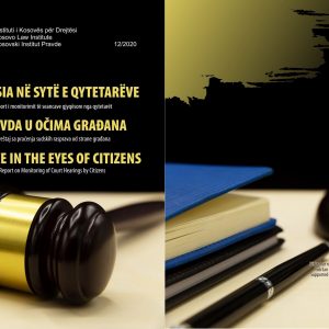 KLI published the report “Justice in the eyes of citizens” KLI published the report “Justice in the eyes of citizens”
