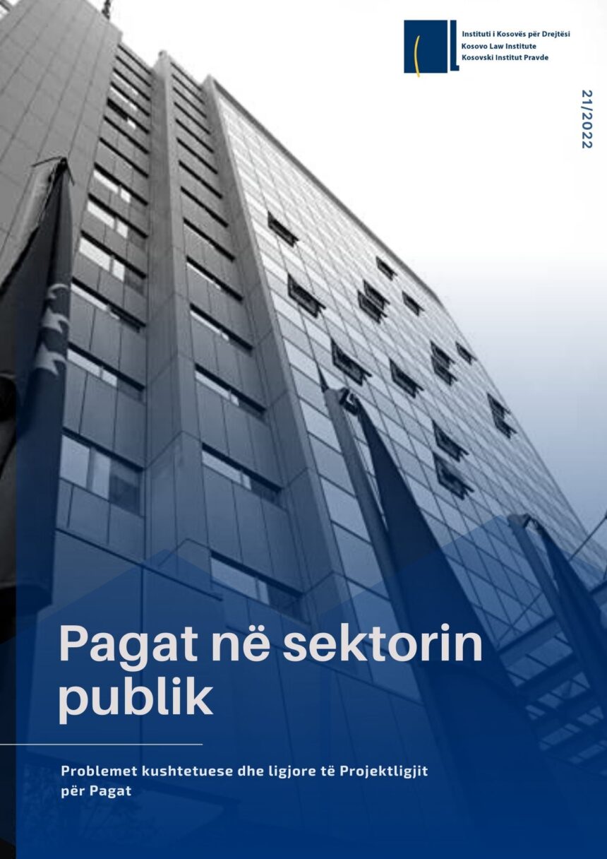 IKD ka deponuar kërkesën tek Avokati i Popullit që ta procedojë Ligjin për Pagat në Sektorin Publik në Gjykatën Kushtetuese