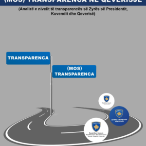 (MOS) TRANSPARENCA NË QEVERISJE (MOS) TRANSPARENCA NË QEVERISJE