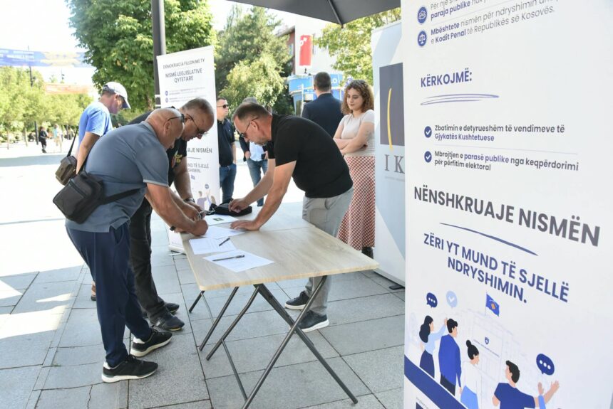 IKD nis mbledhjen e nënshkrimeve për ndryshimin e Kodit Penal IKD nis mbledhjen e nënshkrimeve për ndryshimin e Kodit Penal