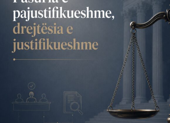 Pasuria e pajustifikueshme, drejtësia e justifikueshme