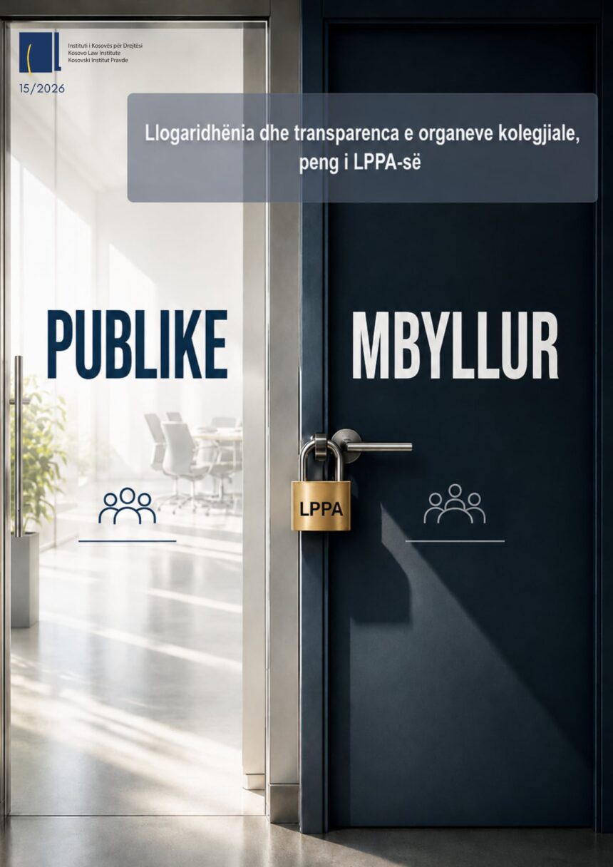 Llogaridhënia dhe transparenca e organeve kolegjiale, peng i LPPA-së