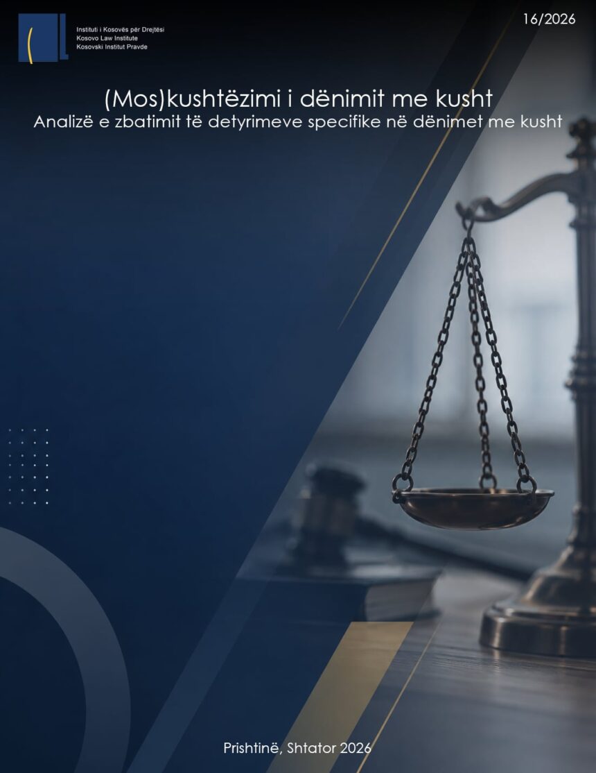 (Mos)kushtëzimi i dënimit me kusht